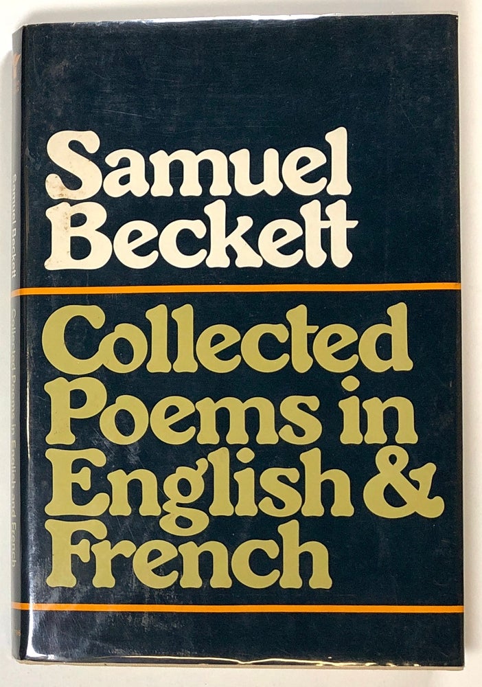 Item #s00022622 Collected Poems in English & / and French. Samuel Beckett.