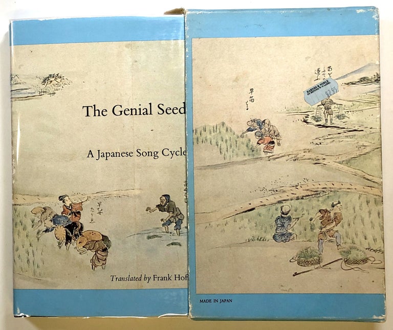 Item #s00022768 The Genial Seed: A Japanese Song Cycle. Frank Hoff, trans.