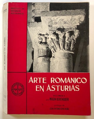 Item #s00023520 Arte Romanico en Asturias, Volumen I; Prologo de Juan Antonio Gaya Nuno;...