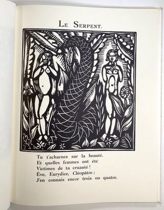 Le Bestiaire ou Cortege D'Orphee; Illustrated with woodcuts by Raoul Dufy, Translations by Lauren Shakely