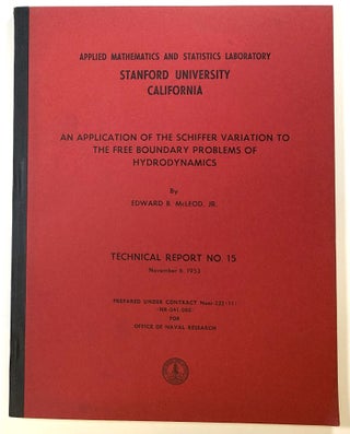Item #s00023788 An Application of the Schiffer Variation to the Free Boundary Problems of...
