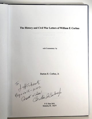 The History and Civil War Letters of William F. Corbus