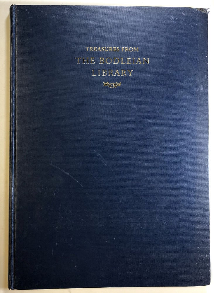 Item #s00024257 Treasures From the Bodleian Library; Introduction By Dr. R. W. Hunt, Keeper of Western Manuscripts, Bodleianlibrary, Oxford. A. G. Hassall, Dr. W. O. Hassall, intro R. W. Hunt.