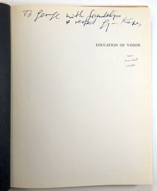 Education of Vision; Vision + Value Series