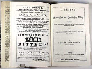 1859 Directory of Monongahela and Youghiogheny Valleys