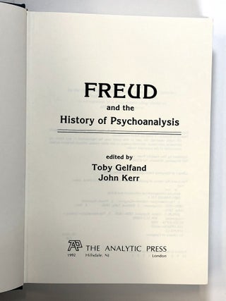 Freud and the History of Psychoanalysis