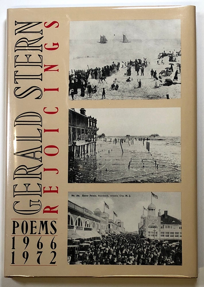 Item #s00024678 Rejoicings: Poems, 1966-1972. Gerald Stern.