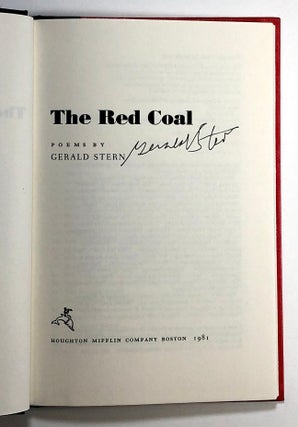 The Red Coal, poems by Gerald Stern