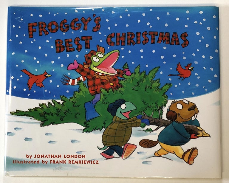 Item #s00024743 Froggy's Best Christmas. Jonathan London, ill Frank Remkiewicz.