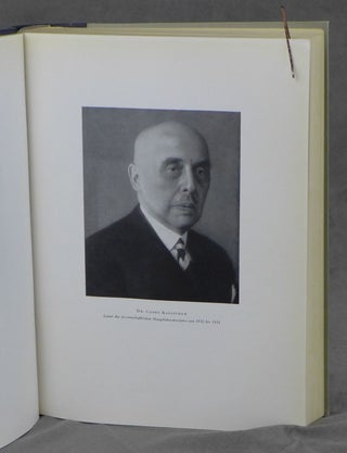 8 vols. related to the History of Bayer AG-- Veroffentlichungen des Wissenschaftlichen Hauptlaboratoriums der Farbenfabriken Bayer Aktiengesellschaft Leverkusen, 1945-1957; Veröffentlichungen aus dem Wissenschaftlichen Hauptlaboratorium der Farbenfabriken Bayer Aktiengesellschaft Leverkusen, Vol II., 1957-1966; Veroffentlichungen aus den Forschungslaboratorien der Farbenfabriken Bayer Aktiengesellschaft Leverkusen, 1967-1969; Veroffentlichungen aus den Forschungslaboratorien der Bayer AG zum 70. Geburtstag von Prof. Dr. Otto Bayer, 4.11.1972, Veroffentlichungen aus den Forschungslaboratorien der Bayer AG zum 75. Geburtstag von Prof. Dr. Dr. h. c. mult. Otto Bayer, 4. November 1977; Veroffentlichungen aus den Bayer-Laboratorien, 1977 bis 1980, Herrn Herbert Grunewald, dem Vorsitzenden des Vorstandes der BAYER AG, zum 25.jahrigen Dienstjubilaum gewidmet, 1. Juli 1981; Veroffentlichungen aus den Bayer-Laboratorien 1981 bis 1985, zum 65. Geburtstag von Prof. Dr. H. Grünewald, 12. September 1986; Veroffentlichungen aus den Bayer-Laboratorien, 1986-1988 zum 40jahrigen Jubilaum von Hermann J. Strenger, 1. April 1989