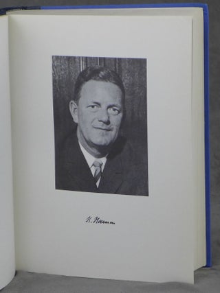 8 vols. related to the History of Bayer AG-- Veroffentlichungen des Wissenschaftlichen Hauptlaboratoriums der Farbenfabriken Bayer Aktiengesellschaft Leverkusen, 1945-1957; Ver&ouml;ffentlichungen aus dem Wissenschaftlichen Hauptlaboratorium der Farbenfabriken Bayer Aktiengesellschaft Leverkusen, Vol II., 1957-1966; Veroffentlichungen aus den Forschungslaboratorien der Farbenfabriken Bayer Aktiengesellschaft Leverkusen, 1967-1969; Veroffentlichungen aus den Forschungslaboratorien der Bayer AG zum 70. Geburtstag von Prof. Dr. Otto Bayer, 4.11.1972, Veroffentlichungen aus den Forschungslaboratorien der Bayer AG zum 75. Geburtstag von Prof. Dr. Dr. h. c. mult. Otto Bayer, 4. November 1977; Veroffentlichungen aus den Bayer-Laboratorien, 1977 bis 1980, Herrn Herbert Grunewald, dem Vorsitzenden des Vorstandes der BAYER AG, zum 25.jahrigen Dienstjubilaum gewidmet, 1. Juli 1981; Veroffentlichungen aus den Bayer-Laboratorien 1981 bis 1985, zum 65. Geburtstag von Prof. Dr. H. Gr&uuml;newald, 12. September 1986; Veroffentlichungen aus den Bayer-Laboratorien, 1986-1988 zum 40jahrigen Jubilaum von Hermann J. Strenger, 1. April 1989