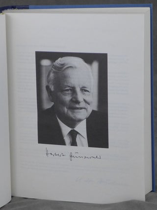 8 vols. related to the History of Bayer AG-- Veroffentlichungen des Wissenschaftlichen Hauptlaboratoriums der Farbenfabriken Bayer Aktiengesellschaft Leverkusen, 1945-1957; Ver&ouml;ffentlichungen aus dem Wissenschaftlichen Hauptlaboratorium der Farbenfabriken Bayer Aktiengesellschaft Leverkusen, Vol II., 1957-1966; Veroffentlichungen aus den Forschungslaboratorien der Farbenfabriken Bayer Aktiengesellschaft Leverkusen, 1967-1969; Veroffentlichungen aus den Forschungslaboratorien der Bayer AG zum 70. Geburtstag von Prof. Dr. Otto Bayer, 4.11.1972, Veroffentlichungen aus den Forschungslaboratorien der Bayer AG zum 75. Geburtstag von Prof. Dr. Dr. h. c. mult. Otto Bayer, 4. November 1977; Veroffentlichungen aus den Bayer-Laboratorien, 1977 bis 1980, Herrn Herbert Grunewald, dem Vorsitzenden des Vorstandes der BAYER AG, zum 25.jahrigen Dienstjubilaum gewidmet, 1. Juli 1981; Veroffentlichungen aus den Bayer-Laboratorien 1981 bis 1985, zum 65. Geburtstag von Prof. Dr. H. Gr&uuml;newald, 12. September 1986; Veroffentlichungen aus den Bayer-Laboratorien, 1986-1988 zum 40jahrigen Jubilaum von Hermann J. Strenger, 1. April 1989