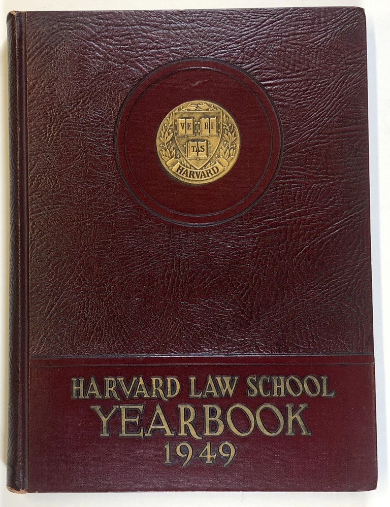 Item #s00026231 1949 Harvard Law School Yearbook. Ross E. Traphagen, Jr. Ed., Harvard Law School, Harvard University.