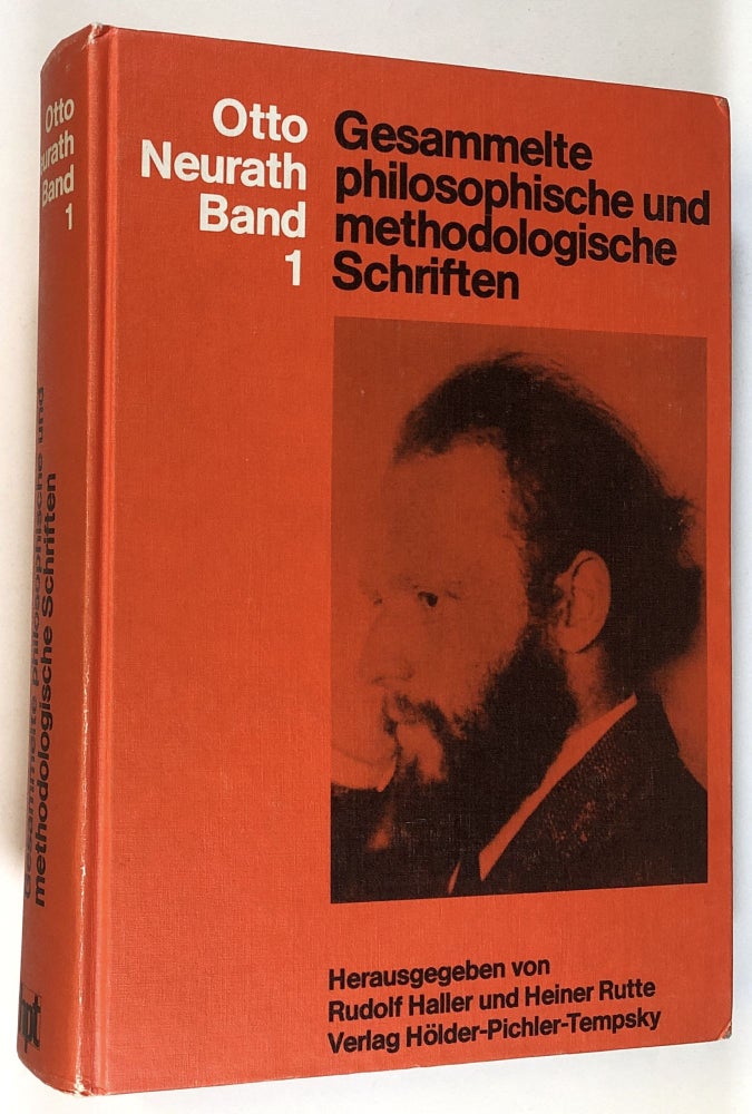 Item #s00026295 Gesammelte philosophische und methodologische Schriften, Band 1. Otto Neurath, ed. Rudolf Haller, ed Heiner Rutte.