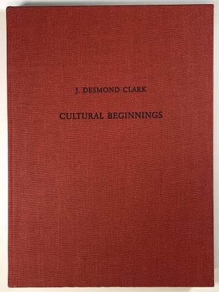 Item #s00026402 Cultural Beginnings: Approaches to Understanding Early Hominid Life Ways in the...