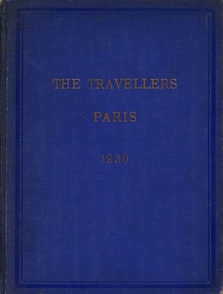 Item #s00026851 "The Travellers" (Paris), 25 Avenue des Champs Elysees, August 1930. Bishop, Garrett