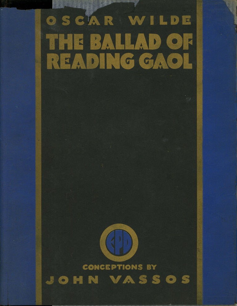 Item #s00027104 The Ballad of Reading Gaol. Oscar Wilde, John Vassos.