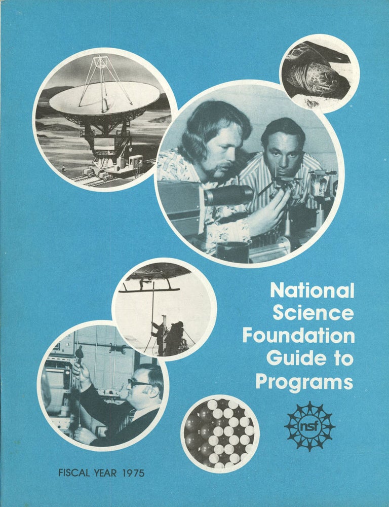 Guide to Programs, National Science Foundation, Fiscal Year 1975 ...