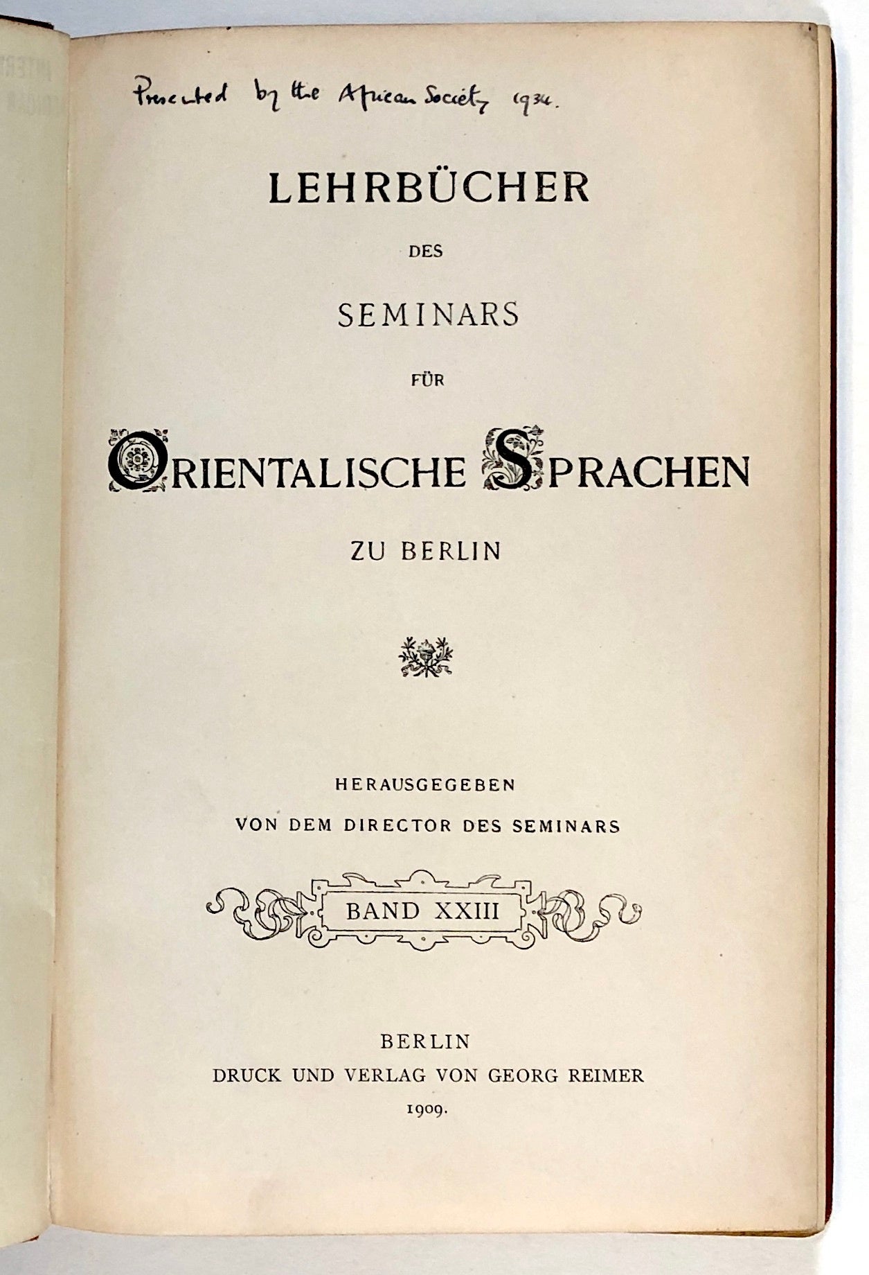 Lehrbuch der Nama-Sprache; Mit Beitragen von Hermann Hegner