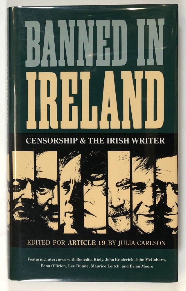 Item #s00028632 Banned in Ireland: Censorship & / and the Irish Writer. Julia Carlson, ed.