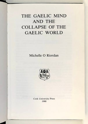 The Gaelic Mind and the Collapse of the Gaelic World