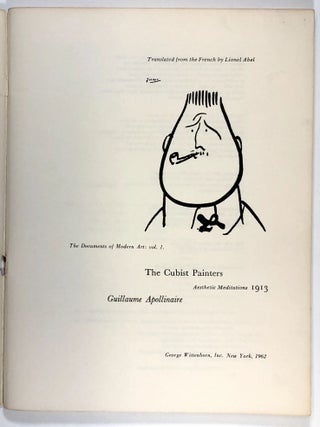 The Cubist Painters : Aesthetic Meditations (The Documents of Modern Art: Volume 1)