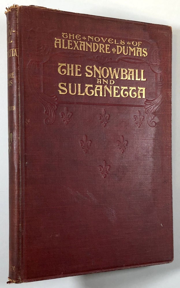 Item #s00031295 The Snowball and Sultanetta (The Novels of Alexandre Dumas). Alexandre Dumas, Alfred Allinson, Frank Adams, Translation, Illustrations.