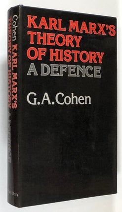 Item #s00032935 Karl Marx's Theory of History: A Defence. G. A. Cohen