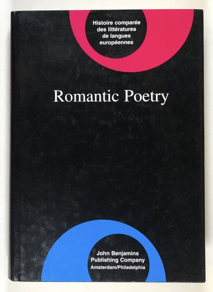 Item #s00033527 Romantic Poetry. Angela Esterhammer.