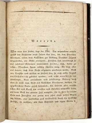 Glossar zu dem Urtexte des Liedes der Nibelungen und der Klage; Zunächst zum Gebrauch für schulen bearbeitet. Nebst einem kurzen abriss einer altdeutschen Grammatik; Zunachst, fur
