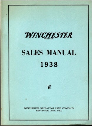 Item #s00034306 Winchester Sales Manual 1938