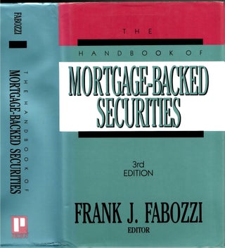 Item #s00034313 The Handbook of Mortgage Backed Securities: 3rd Edition. Frank J. Fabozzi