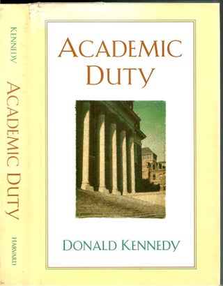 Item #s00034412 Academic Duty. Donald Kennedy