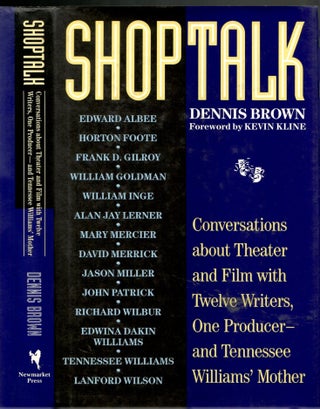 Item #s00035113 Shoptalk: Conversations About Theater and Film with Twelve Writers, One Producer-...