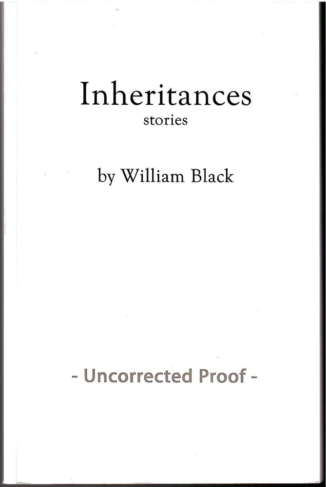Item #s00035286 Inheritances: Stories. William Black.