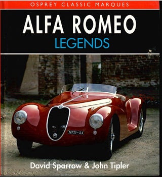 Item #s00035553 Alfa Romeo Legends. David Sparrow, John Tipler