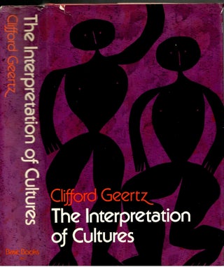 Item #s00035646 The Interpretation of Cultures: Selected Essays. Clifford Geertz