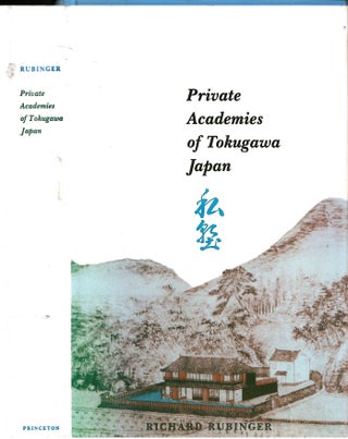 Item #s00035745 Private Academies of Takugawa Japan. Richard Rubinger