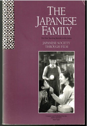 Item #s00035960 The Japanese Family. Theodore C. Bestor