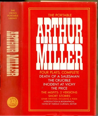 Item #s00036040 The Portable Arthur Miller. Harold Clurman, Introduction