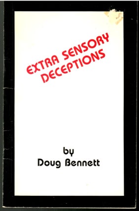 Item #s00036141 Extra Sensory Deceptions. Doug Bennett