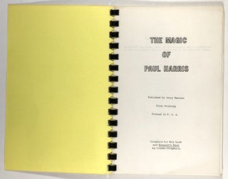 The Magic of Paul Harris