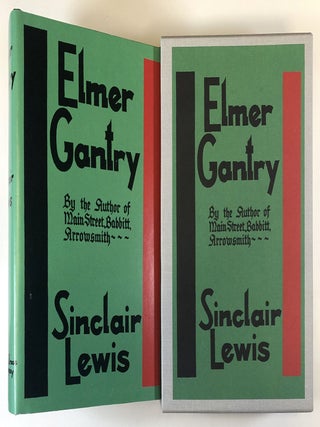 Item #s00036447 Elmer Gantry (Facsimile of first edition, fine in near fine dj and slipcase)....