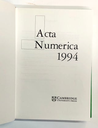 Acta Numerica 1994
