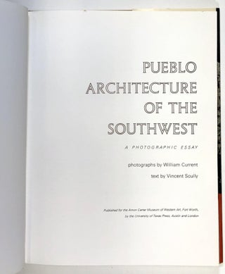 Pueblo Architecture of the Southwest: A Photographic Essay