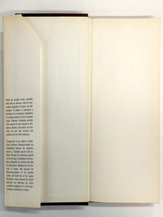Concepts of Science: A Philosophical Analysis