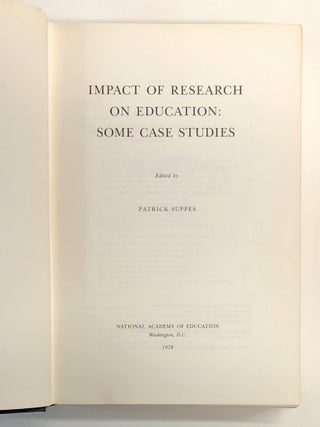 Impact of Research on Education: Some Case Studies
