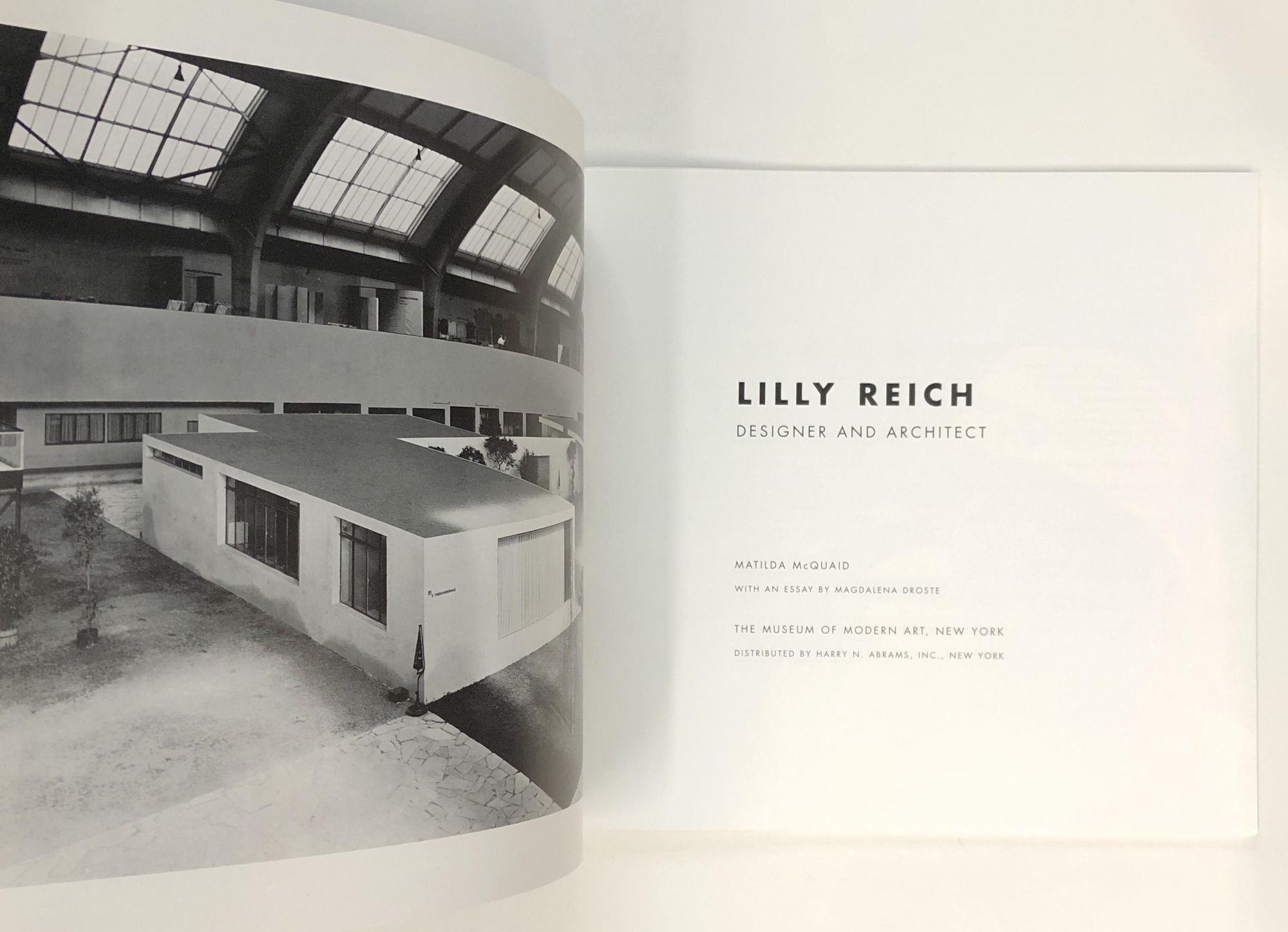 Lilly Reich: Designer and Architect MOMA exhibition catalogue