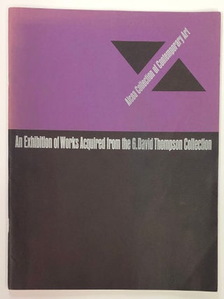 Item #s00038274 An Exhibition of Works Acquired from the G. David Thompson Collection. Alcoa...