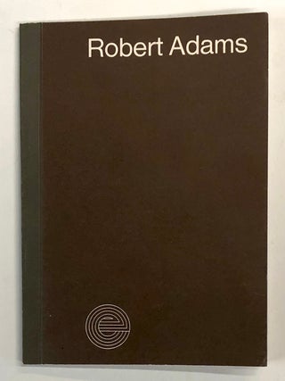 Item #s00038733 Robert Adams: Recent Sculpture. Robert Adams